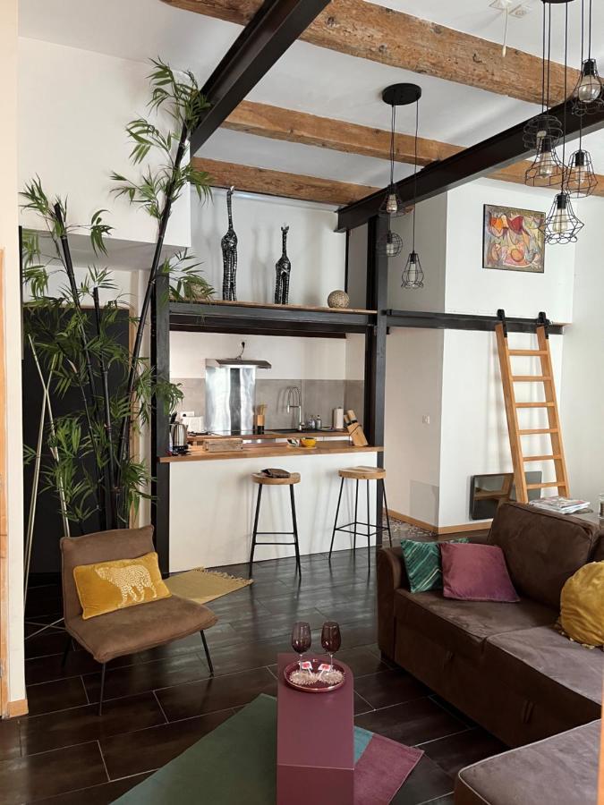 Appartement Atypique Cosy Entre Terre & Mer Marsilia Exterior foto